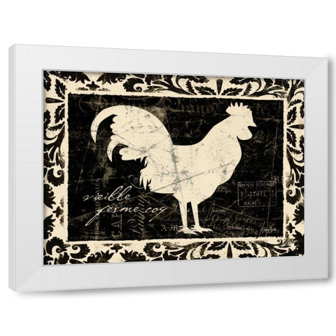 Vielle Ferme White Modern Wood Framed Art Print by Stimson, Diane