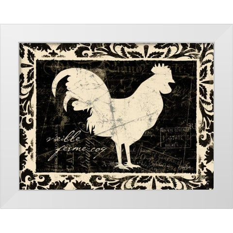 Vielle Ferme White Modern Wood Framed Art Print by Stimson, Diane