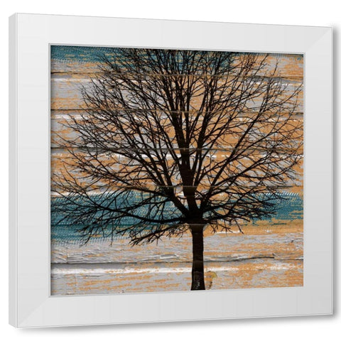 DayTree White Modern Wood Framed Art Print by Stimson, Diane