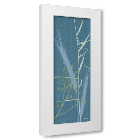 Grasses 2 White Modern Wood Framed Art Print by Stimson, Diane