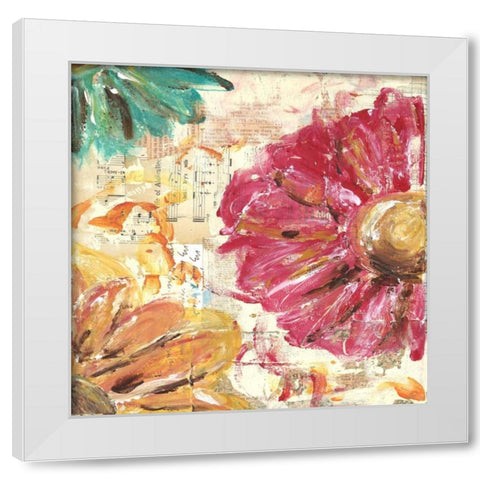 Grow 1 White Modern Wood Framed Art Print by Butson, Erin