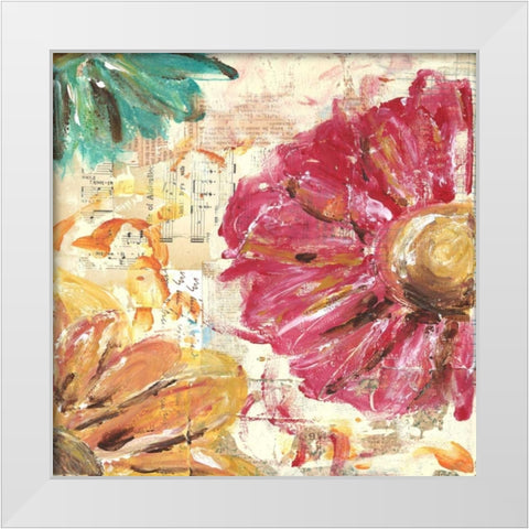 Grow 1 White Modern Wood Framed Art Print by Butson, Erin
