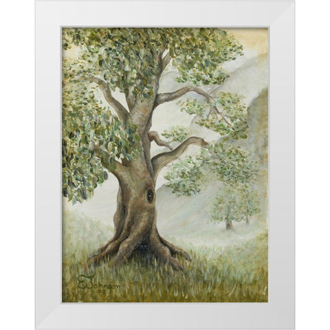 Pride Of Discovery White Modern Wood Framed Art Print by Johnson, Elizabeth