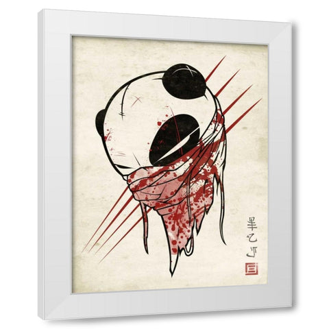 Pandana White Modern Wood Framed Art Print by Rodriquez Jr, Enrique