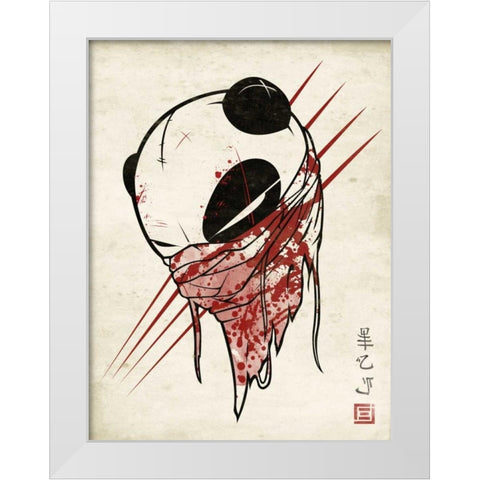 Pandana White Modern Wood Framed Art Print by Rodriquez Jr, Enrique
