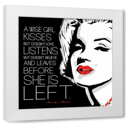 Before White Modern Wood Framed Art Print by Rodriquez Jr, Enrique