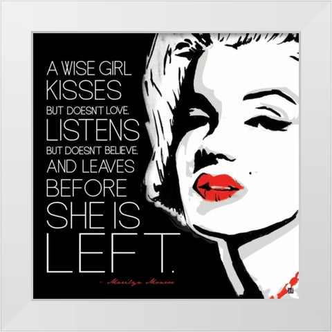 Before White Modern Wood Framed Art Print by Rodriquez Jr, Enrique