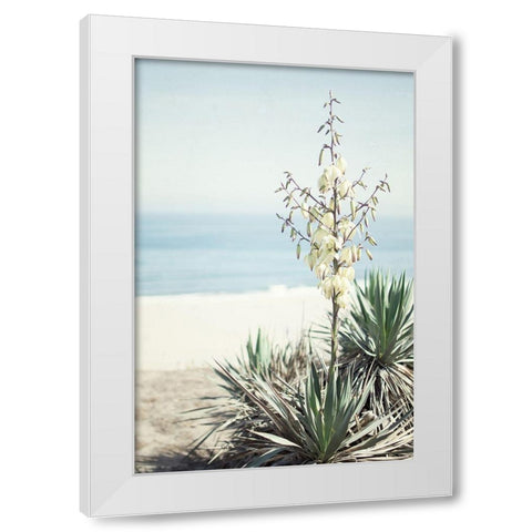 On The Edge I White Modern Wood Framed Art Print by Urquhart, Elizabeth