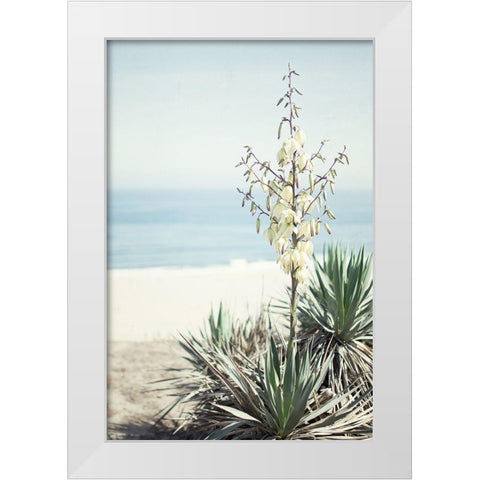 On The Edge I White Modern Wood Framed Art Print by Urquhart, Elizabeth