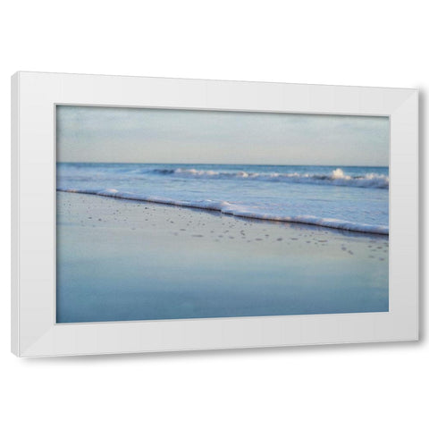 Coastal Evening IV White Modern Wood Framed Art Print by Urquhart, Elizabeth