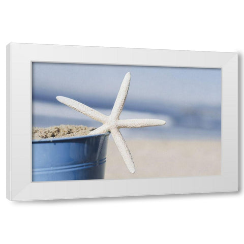 Misty Morning IV White Modern Wood Framed Art Print by Urquhart, Elizabeth