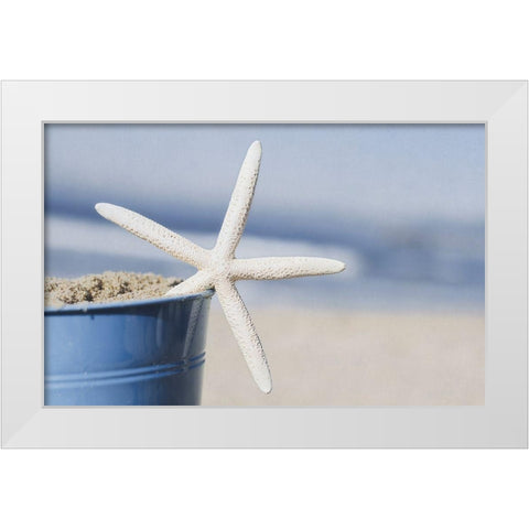 Misty Morning IV White Modern Wood Framed Art Print by Urquhart, Elizabeth