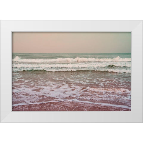 Endless Summer 2 White Modern Wood Framed Art Print by Urquhart, Elizabeth