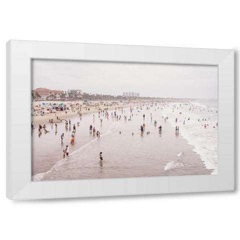 Low Tide 2 White Modern Wood Framed Art Print by Urquhart, Elizabeth