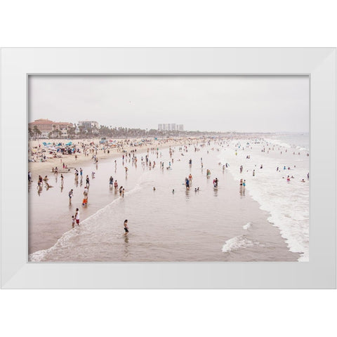 Low Tide 2 White Modern Wood Framed Art Print by Urquhart, Elizabeth