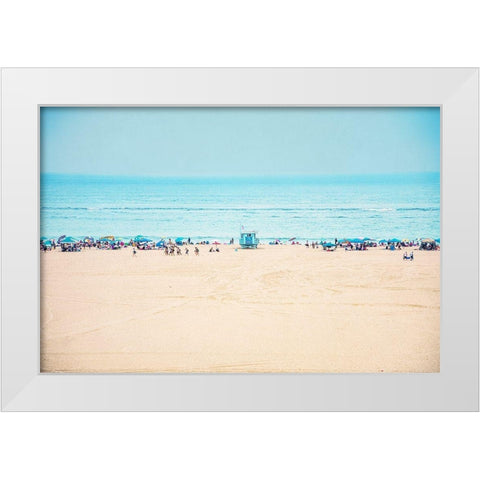 Summer Heat 2 White Modern Wood Framed Art Print by Urquhart, Elizabeth