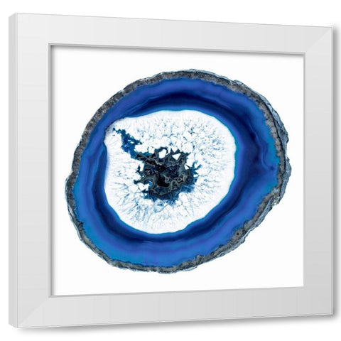 Geode 4 White Modern Wood Framed Art Print by Urquhart, Elizabeth