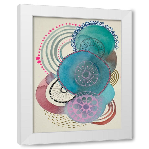 Irresistible 2 White Modern Wood Framed Art Print by Evans-Sills, Faith