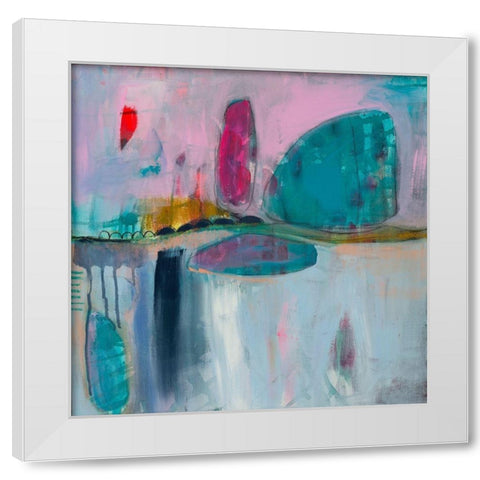 Sprouted White Modern Wood Framed Art Print by Evans-Sills, Faith