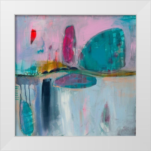 Sprouted White Modern Wood Framed Art Print by Evans-Sills, Faith