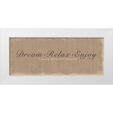 Treasure Lifes Little Moments White Modern Wood Framed Art Print by Gibbons, Lauren