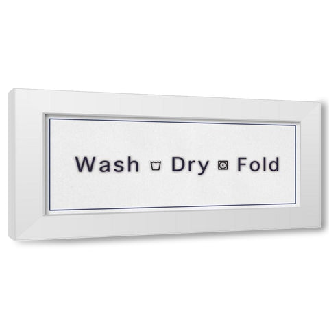 WDF White Modern Wood Framed Art Print by Gibbons, Lauren