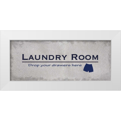 LRD White Modern Wood Framed Art Print by Gibbons, Lauren