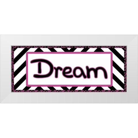 Tween Dream White Modern Wood Framed Art Print by Gibbons, Lauren