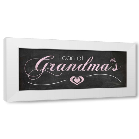 Can At Grandma White Modern Wood Framed Art Print by Gibbons, Lauren