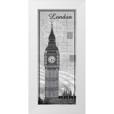 London White Modern Wood Framed Art Print by Gibbons, Lauren