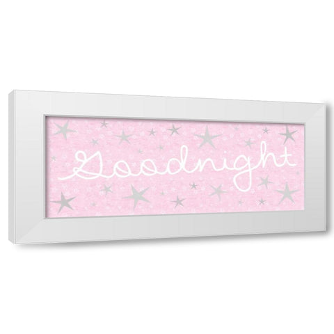 Goodnight White Modern Wood Framed Art Print by Gibbons, Lauren