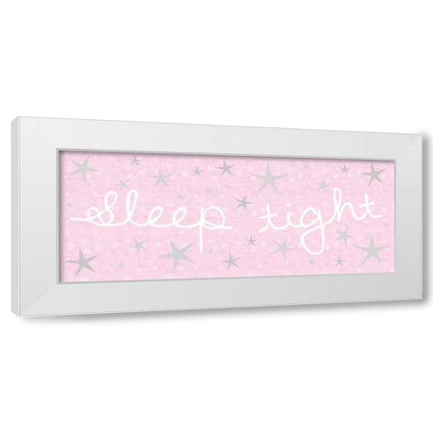 Sleep Tight White Modern Wood Framed Art Print by Gibbons, Lauren