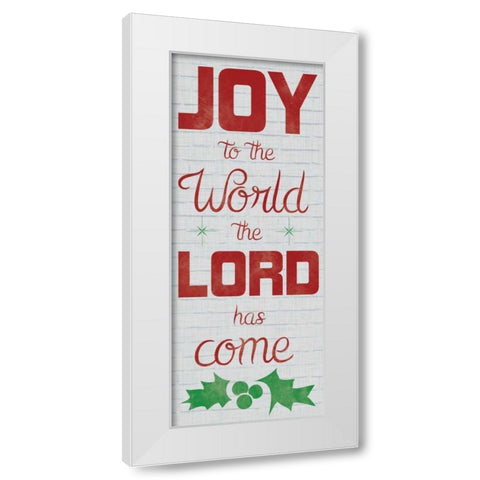 Joyes World White Modern Wood Framed Art Print by Gibbons, Lauren