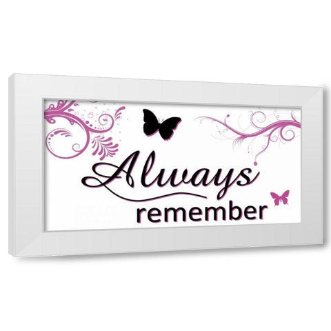 Always White Modern Wood Framed Art Print by Gibbons, Lauren