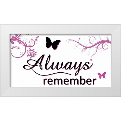 Always White Modern Wood Framed Art Print by Gibbons, Lauren
