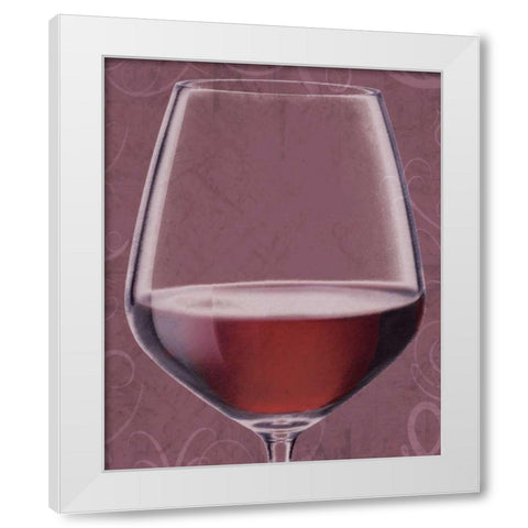 Wine 5 White Modern Wood Framed Art Print by Gibbons, Lauren