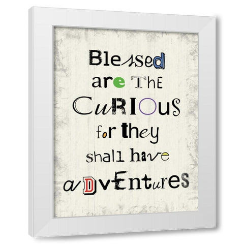 Fun 2 Adventure White Modern Wood Framed Art Print by Gibbons, Lauren