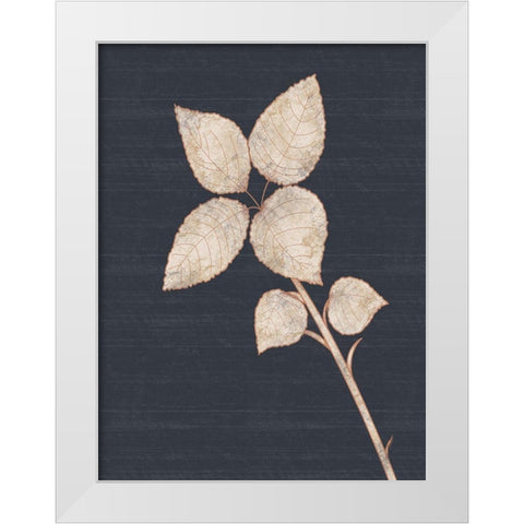 Flower 2 White Modern Wood Framed Art Print by Gibbons, Lauren