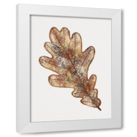 Watercolor Leaf 2 White Modern Wood Framed Art Print by Gibbons, Lauren