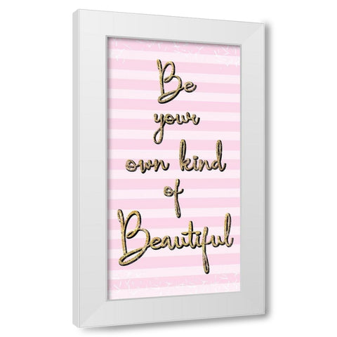 Glamour Beautiful White Modern Wood Framed Art Print by Gibbons, Lauren