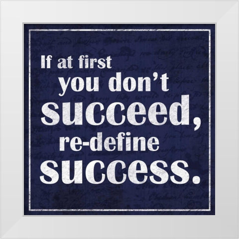 Success White Modern Wood Framed Art Print by Gibbons, Lauren
