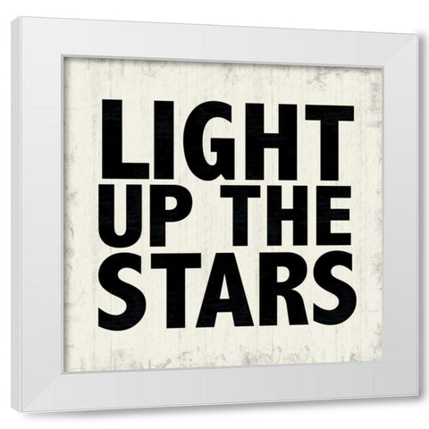 Stars White Modern Wood Framed Art Print by Gibbons, Lauren