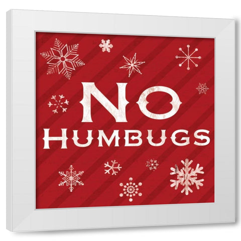 Humbug White Modern Wood Framed Art Print by Gibbons, Lauren