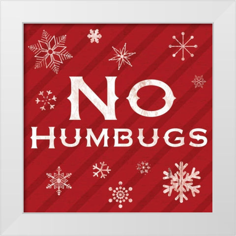 Humbug White Modern Wood Framed Art Print by Gibbons, Lauren
