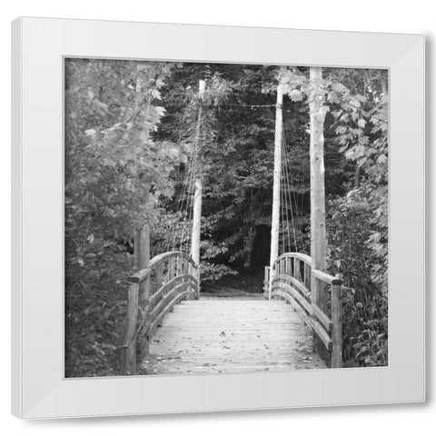 Landscape 3 White Modern Wood Framed Art Print by Gibbons, Lauren