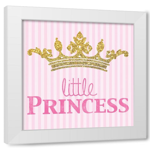 Princess 3 White Modern Wood Framed Art Print by Gibbons, Lauren