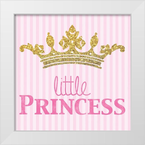 Princess 3 White Modern Wood Framed Art Print by Gibbons, Lauren