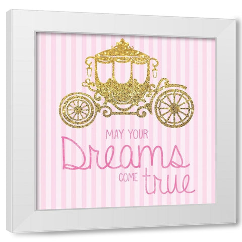 Princess 4 White Modern Wood Framed Art Print by Gibbons, Lauren