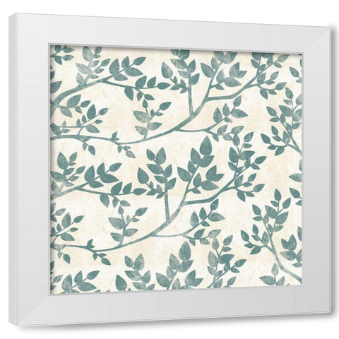 Tranquil Pattern 2 White Modern Wood Framed Art Print by Gibbons, Lauren