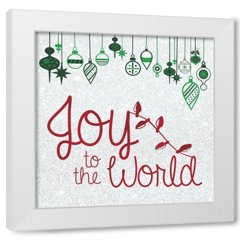 Worldly Ornaments White Modern Wood Framed Art Print by Gibbons, Lauren